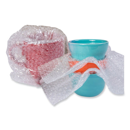 Bubble Packaging, 0.31" Thick, 12" x 125 ft, Perforated Every 12", Clear, 4/Carton