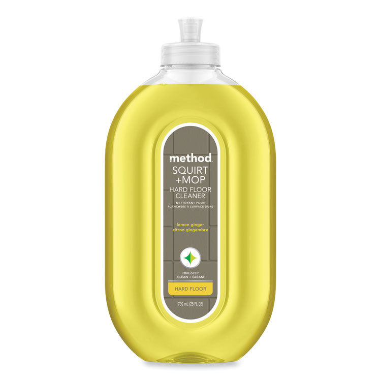 Squirt + Mop Hard Floor Cleaner, Lemon Ginger Scent, 25 oz Spray Bottle