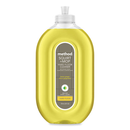 Squirt + Mop Hard Floor Cleaner, Lemon Ginger Scent, 25 oz Spray Bottle