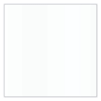 Aria Low-Profile Frameless Magnetic Glassboard, 120" x 48", White Surface