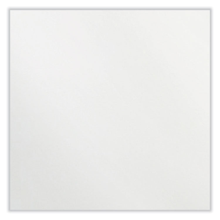 Coda Low Profile Circular Magnetic Glassboard, 36" x 36", White Surface