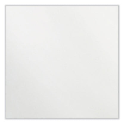 Coda Low Profile Circular Magnetic Glassboard, 48" x 48", White Surface