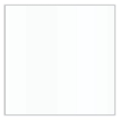 Aria Low-Profile Frameless Magnetic Glassboard, 96" x 48", White Surface