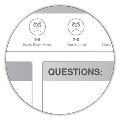 Patient Room Magnetic Whiteboard, Hospital Patient Chart, 18.5" x 24.5", White/Gray Surface, Satin Aluminum Frame