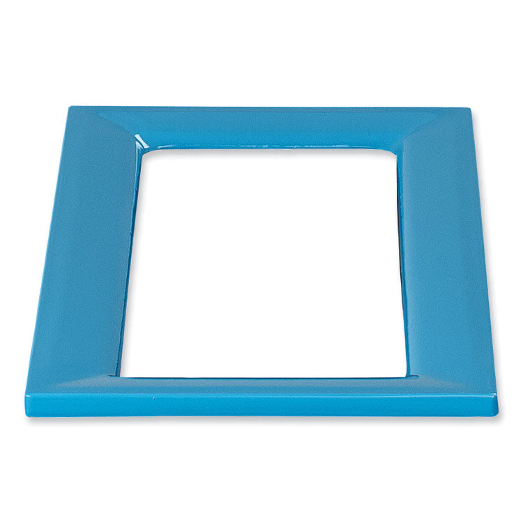 Mixx Recycling Center Lid, 9.87w x 19.87d x 0.62h, Blue
