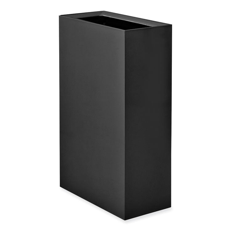 Mixx Recycling Center Lid, 9.87w x 19.87d x 0.62h, Black