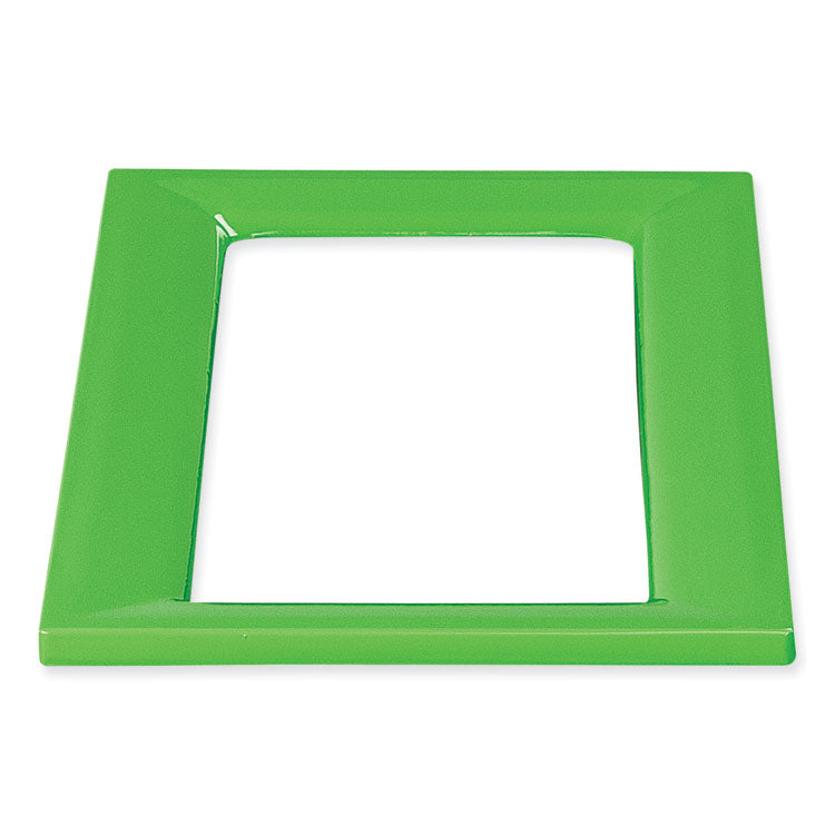 Mixx Recycling Center Lid, 9.87w x 19.87d x 0.82h, Green