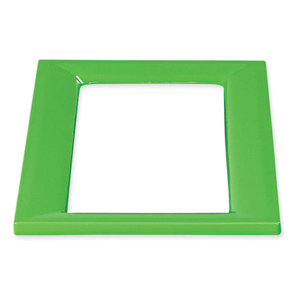 Mixx Recycling Center Lid, 9.87w x 19.87d x 0.82h, Green