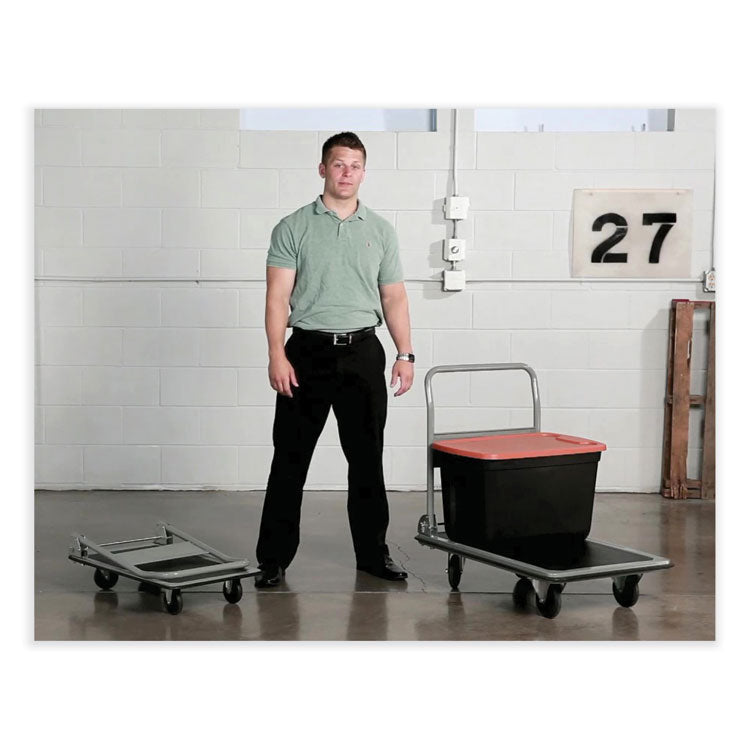 Tuff Truck Platform Truck, 500 lb Capacity, 36 x 24, Gray