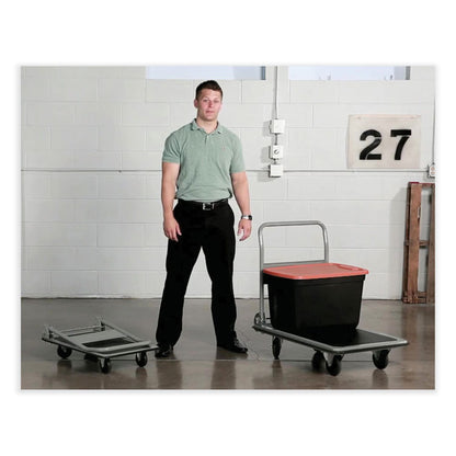 Tuff Truck Platform Truck, 500 lb Capacity, 36 x 24, Gray