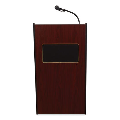 Aristocrat Sound Lectern, 25 x 20 x 46, Mahogany