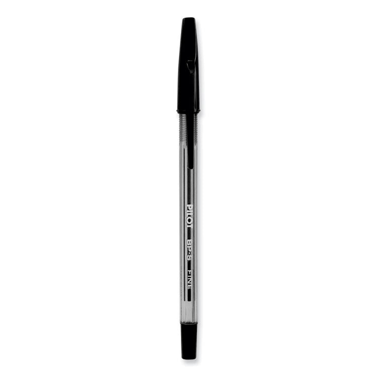 Better Ballpoint Pen, Stick, Fine 0.7 mm, Black Ink, Smoke Barrel, Dozen