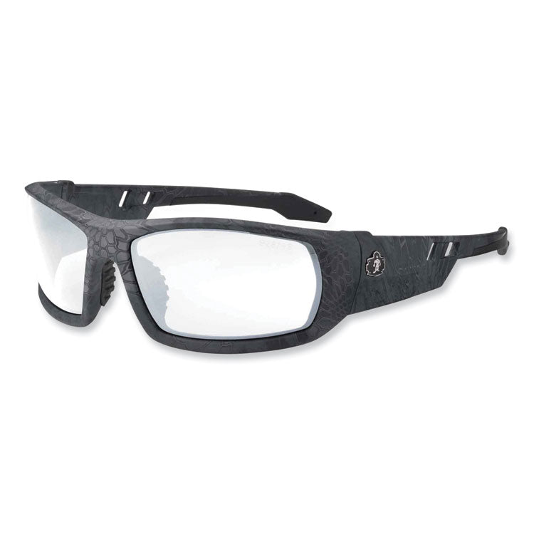 Skullerz Odin Safety Glasses, Fog-Off Technology, Kryptek Typhon Full Frame, Clear Dual Lens