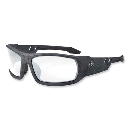 Skullerz Odin Safety Glasses, Fog-Off Technology, Kryptek Typhon Full Frame, Clear Dual Lens