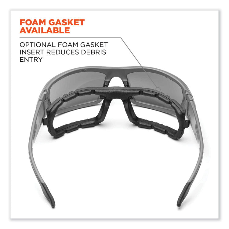 Skullerz Odin Safety Glasses, Kryptek Highlander Full Frame, Polarized Copper Dual Lens