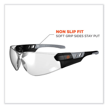 Skullerz Saga Frameless Safety Glasses, Frameless, Clear Single I/O Lens