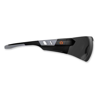 Skullerz Saga Frameless Safety Glasses, Frameless, Smoke Single Lens