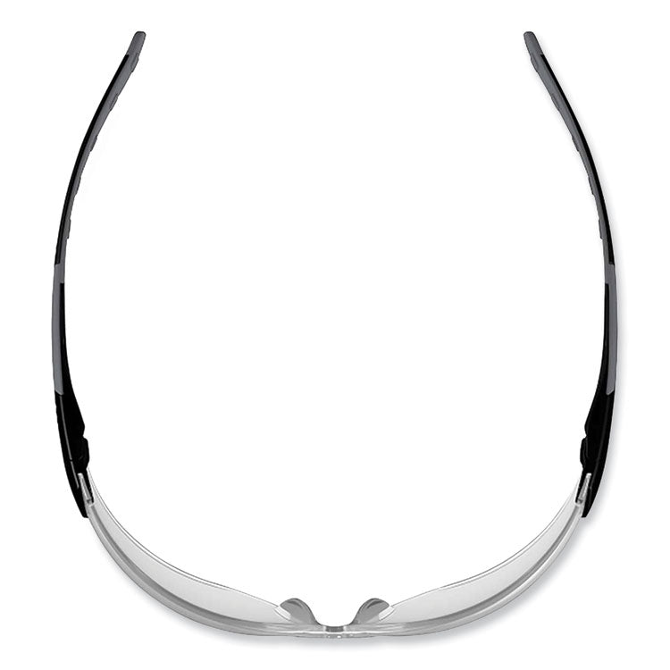 Skullerz Saga Frameless Safety Glasses, Fog-Off Technology, Frameless, Clear Single Lens