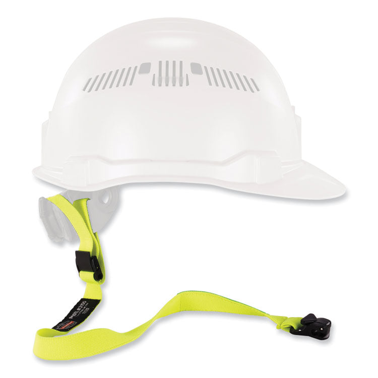 Squids 3155 Elastic Lanyard with Clamp, 2 lb Max Working Capacity, 18" to 48" Long, Lime