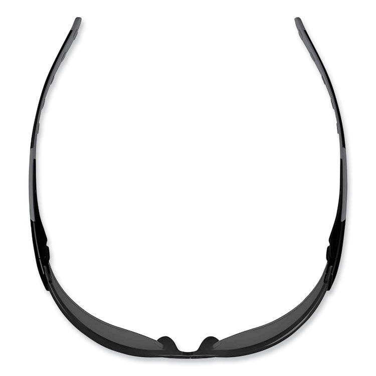 Skullerz Saga Frameless Safety Glasses, Fog-Off Technology, Frameless, Smoke Single Lens
