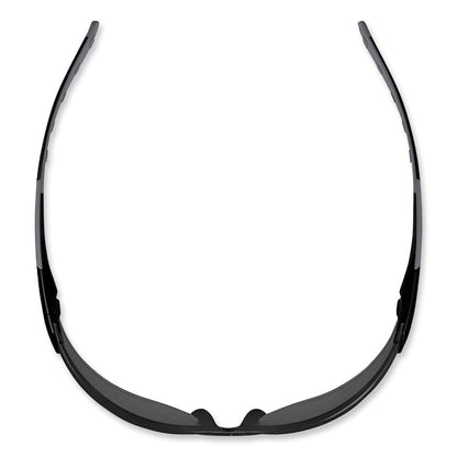 Skullerz Saga Frameless Safety Glasses, Fog-Off Technology, Frameless, Smoke Single Lens