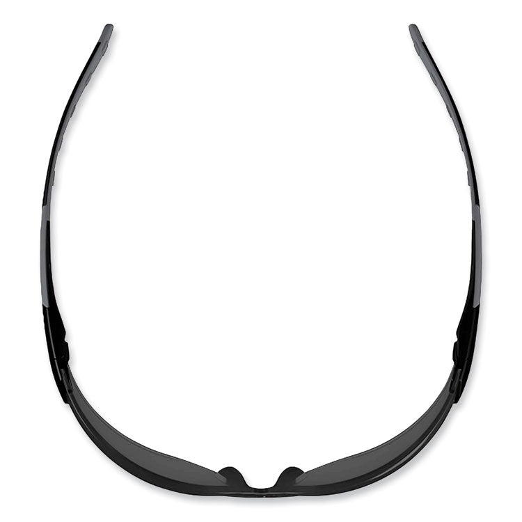 Skullerz Saga Frameless Safety Glasses, Frameless, Smoke Single Lens
