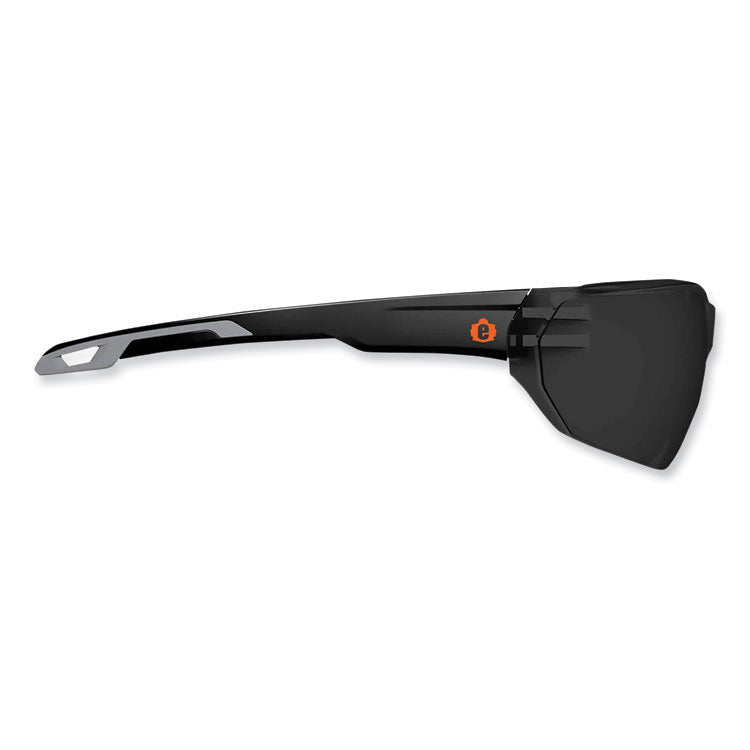 Skullerz Vali Frameless Safety Glasses, Fog-Off Technology, Frameless, Smoke Single Lens