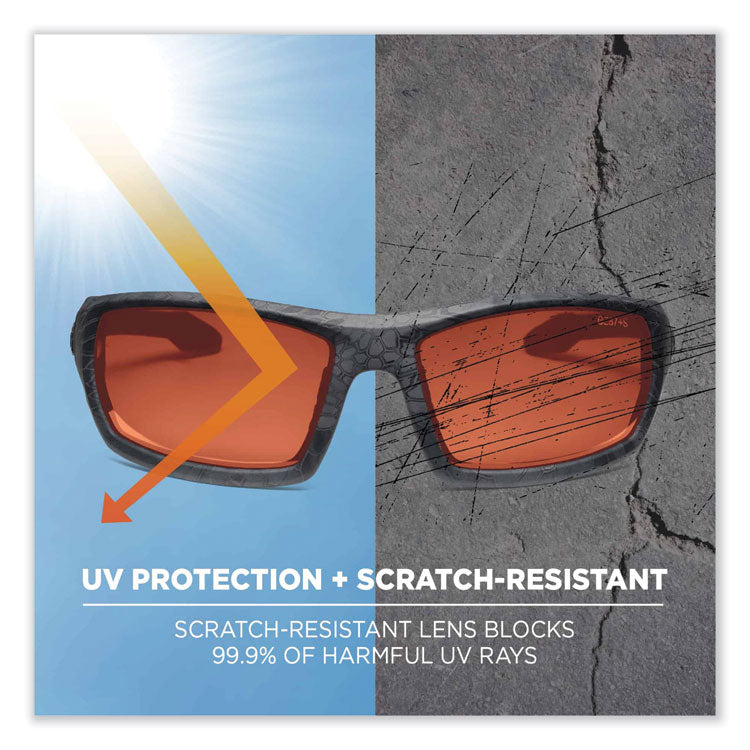 Skullerz Odin Safety Glasses, Kryptek Highlander Full Frame, Copper Dual Lens