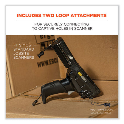Squids 3137 Padded Barcode Scanner Lanyard Sling, 49" to 60" Long, Black