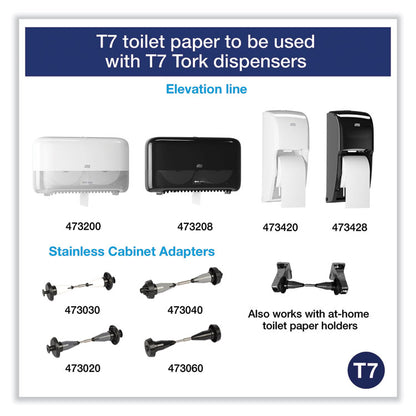 Coreless High Capacity Bath Tissue, 2-Ply, White, 750 Sheets/Roll, 36 Rolls/Carton