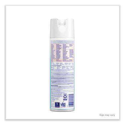 Disinfectant Spray, Crisp Linen Scent, 19 oz. Aerosol Spray, 12/Carton