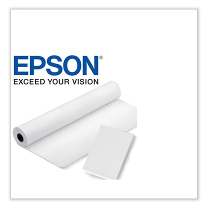 Standard Proofing Paper Adhesive, 10 mil, 24" x 100 ft, Semi-Matte White