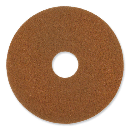 Twister Floor Pad, 20" Diameter, Orange, 2/Carton