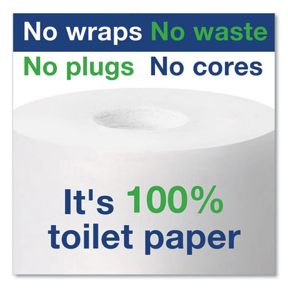 Elevation Coreless High Capacity Bath Tissue Dispenser, 14.17 x 5.08 x 8.23, Black