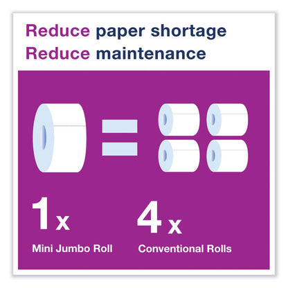 Elevation Bath Tissue Mini-Jumbo Roll Twin Dispenser, 17 x 5.69 x 10.13, Black