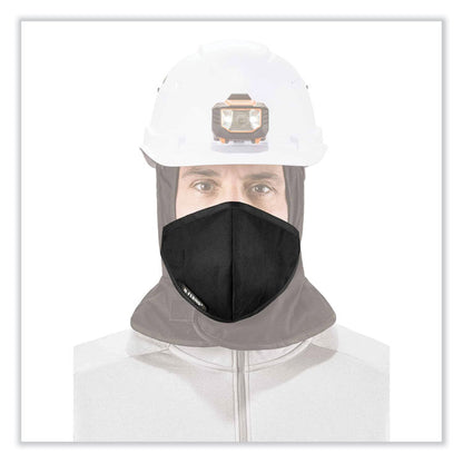 N-Ferno 6870 2-Layer Thermal Mouthpiece, Fleece/Cotton, Black, One Size Fits Most