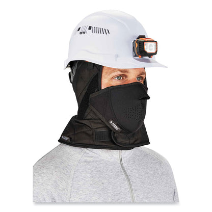 N-Ferno 6878 3-Layer Winter Liner + Mouthpiece Kit, Fleece/Neoprene/Polyester, One Size Fits Most, Black