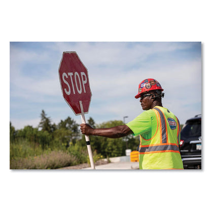 GloWear 8089 Non-Certified Hi-Vis T-Shirt, 3X-Large, Lime