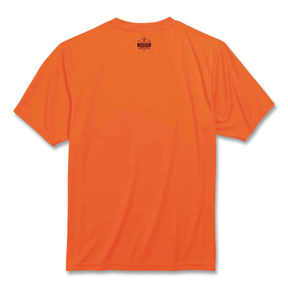 GloWear 8089 Non-Certified Hi-Vis T-Shirt, 4X-Large, Orange