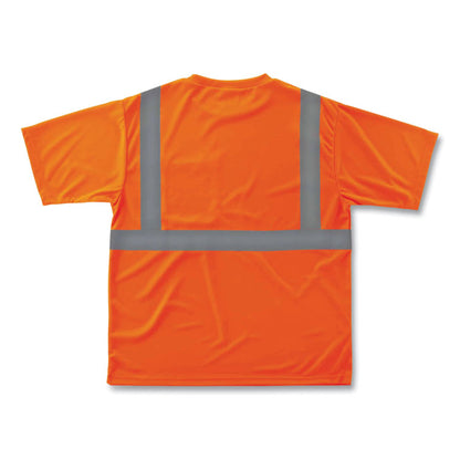 GloWear 8289 Class 2 Hi-Vis T-Shirt, Orange, 5X-Large