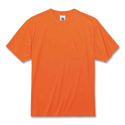 GloWear 8089 Non-Certified Hi-Vis T-Shirt, Small, Orange