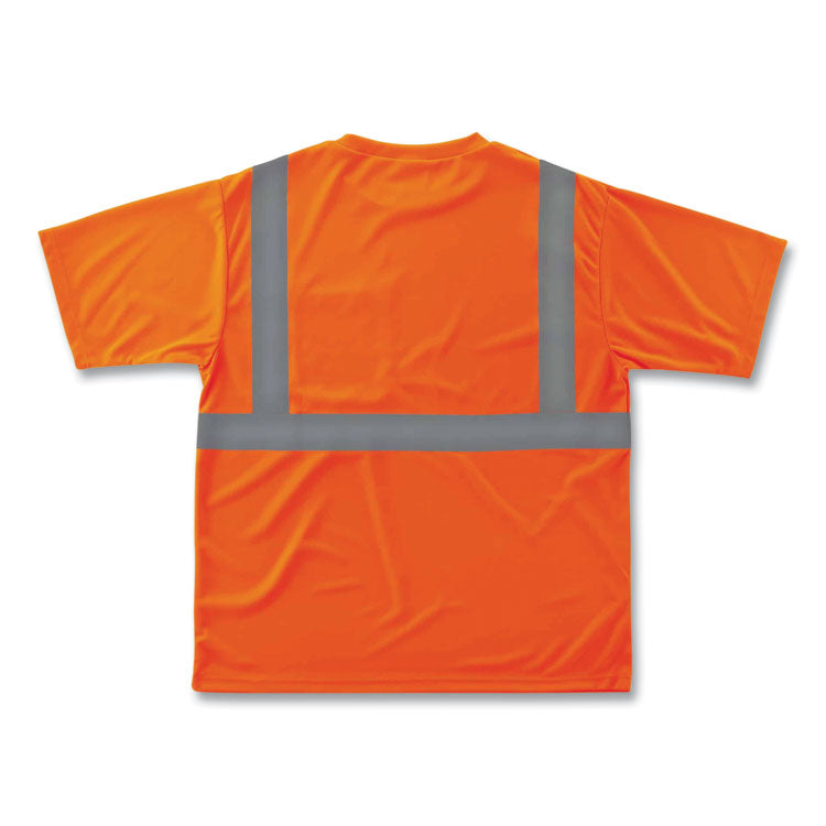 GloWear 8289 Class 2 Hi-Vis T-Shirt, Orange, X-Small