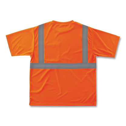GloWear 8289 Class 2 Hi-Vis T-Shirt, Orange, Small