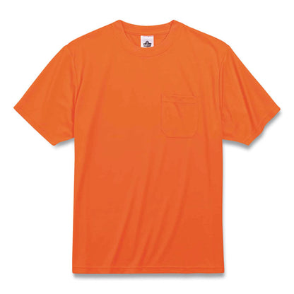 GloWear 8089 Non-Certified Hi-Vis T-Shirt, Large, Orange