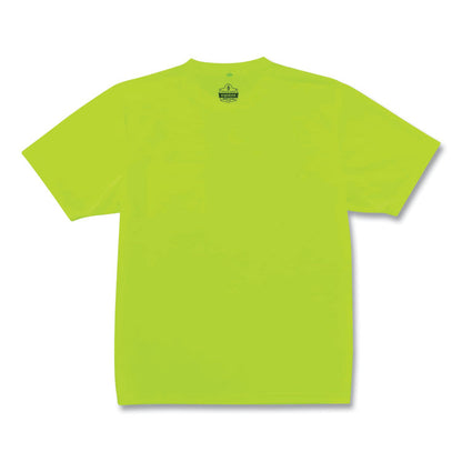 GloWear 8089 Non-Certified Hi-Vis T-Shirt, 4X-Large, Lime