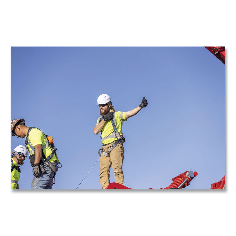 GloWear 8289 Class 2 Hi-Vis T-Shirt, Lime, X-Small
