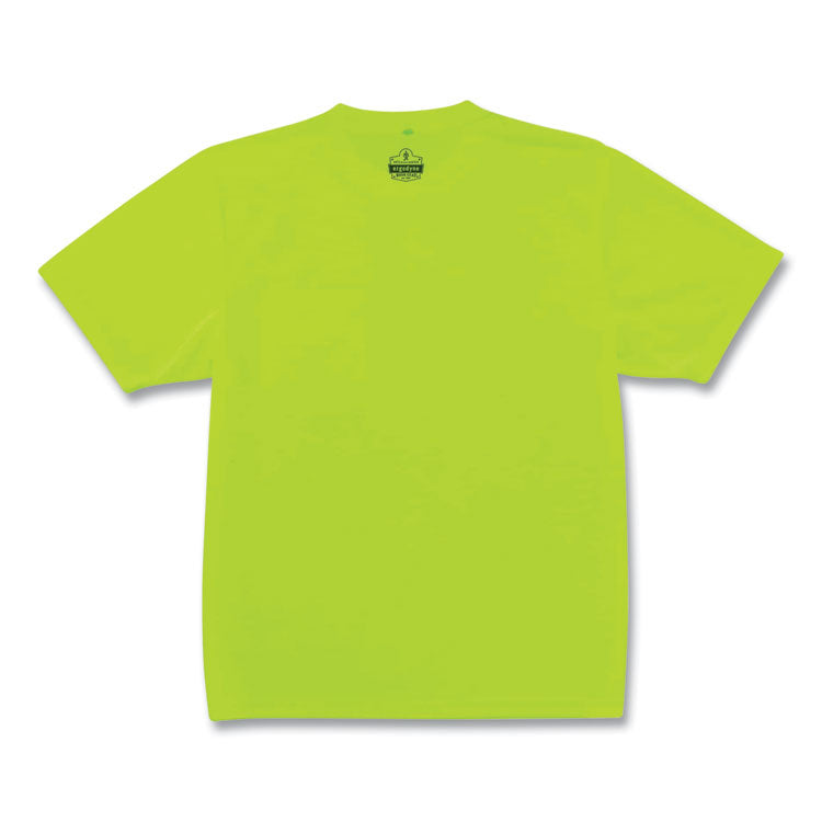 GloWear 8089 Non-Certified Hi-Vis T-Shirt, 5X-Large, Lime