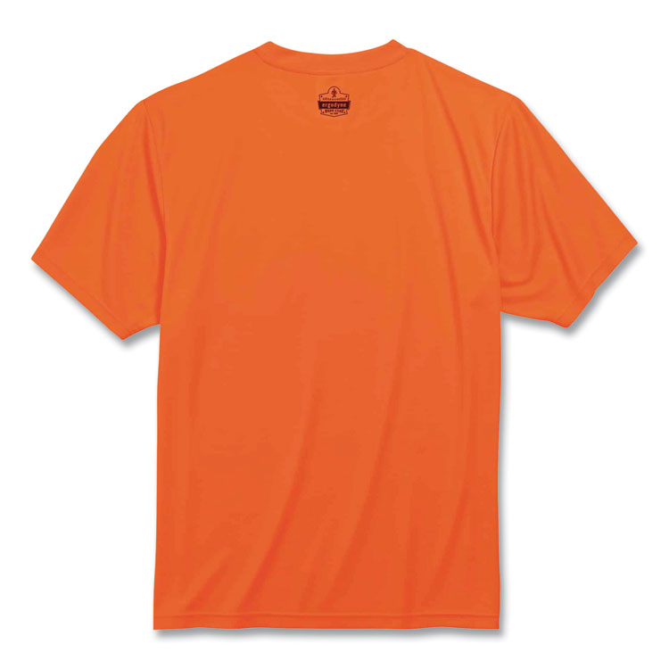 GloWear 8089 Non-Certified Hi-Vis T-Shirt, Large, Orange