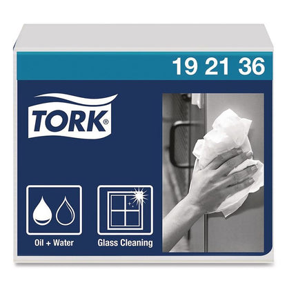 Heavy-Duty Paper Wiper 1/4 Fold, 1-Ply, 12.5 x 13, White, 56/Pack, 16 Packs/Carton