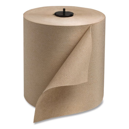 Basic Paper Wiper Roll Towel, 1-Ply, 7.68" x 1,150 ft, Natural, 4 Rolls/Carton